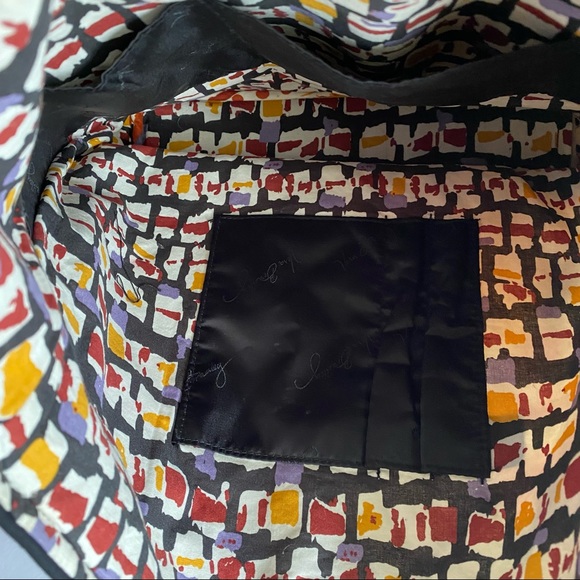 Vera Bradley Painter Feathers Tote Bag - Picture 6 of 12